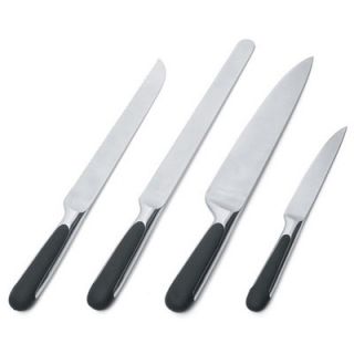 Alessi Stefano Giovannoni 4 Piece Kitchen Knife Set SG500S4 B
