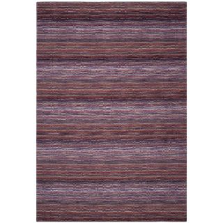 Safavieh Hand loomed Himalaya Purple Wool Rug (5 X 8)