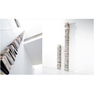 Opinion Ciatti Ptolomeo Wall Bookcase PTWW 210 / PTWB 210 Finish White, Size