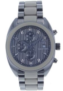 Emporio Armani AR5953  Watches,Mens Black Dial Grey Stainless Steel, Casual Emporio Armani Quartz Watches
