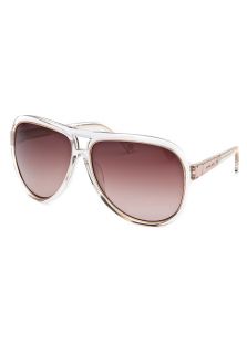 Michael Kors MKS293 ISLA 000 61  Eyewear,Womens Isla Aviator Transparent & Rose Gold Sunglasses, Sunglasses Michael Kors Womens Eyewear