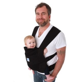 Moby Wrap Baby Carrier MGP Gray / MGP Black Color Black