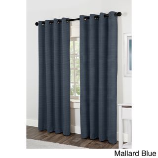 Amalgamated Textiles Inc. Matka Grommet Top 84 Inch Curtain Panel Pair Blue Size 54 x 84