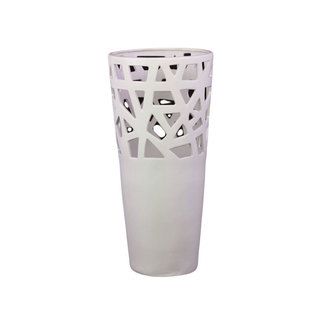 White Contemporary Ceramic Vase
