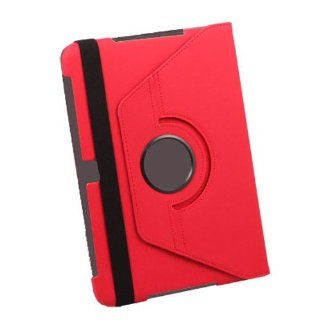 Generic Red 360 Rotary PU Leather Case for Samsung Galaxy Note 10.2 Inch Table Computers & Accessories