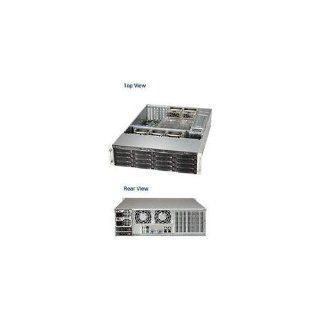 Supermicro 3U Chassis   Black CSE 836BE16 R920B Computers & Accessories