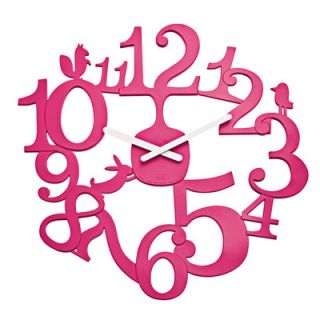 Koziol PIP Clock 23275 Color Solid Pink