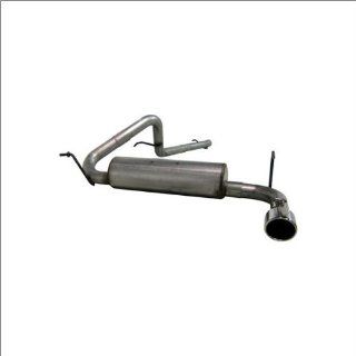 S5516409 MBRP Stainless Steel Cat Back Exhaust  Mbrp 07 11 Jeep Wrangler Automotive