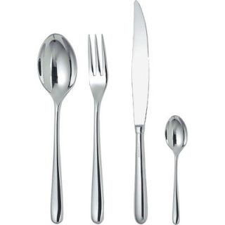 Alessi Caccia 24 Piece Flatware Set LCD01S24 Table Fork Style 3 Prong, Type