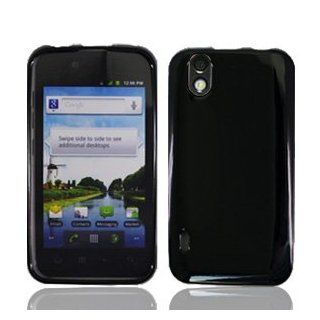 For Sprint LG Marquee LS855 Accessory   Black TPU gel Case Protecctor Cover + Free Lf Stylus Pen Cell Phones & Accessories