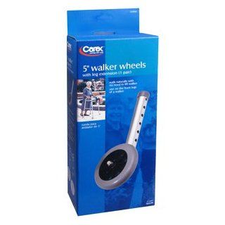 WALKER WHEELS ECON. A839 00 5" by APEX CAREX HEALTHCARE *** Health & Personal Care