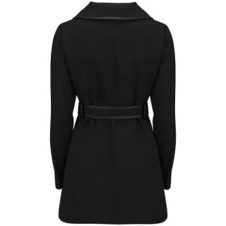 Vero Moda Womens Waterfall Tie Front Jacket   Black      Womens Clothing