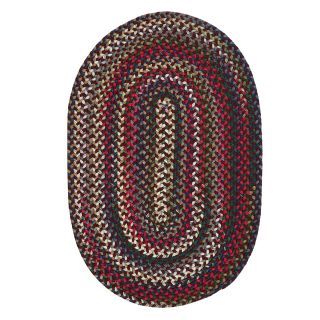 Colonial Mills Aurora Reversible Braided Accent Rug (8 X 10) Green Size 8 x 10