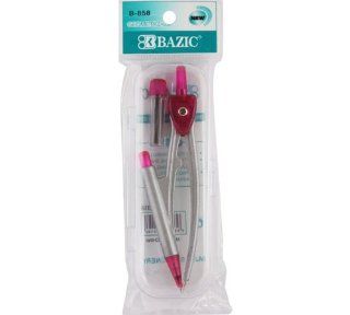 Bazic Mechanical Pencil Compass with Lead Refill (Case of 360) (B 858 360)  Geometry Compasses 