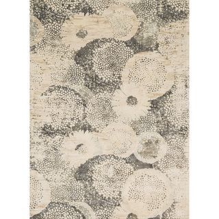 Emerson Ivory/ Smoke Rug (33 X 53)