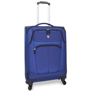 Wenger Neolite Plus Blue 24 inch Medium Spinner Upright Suitcase
