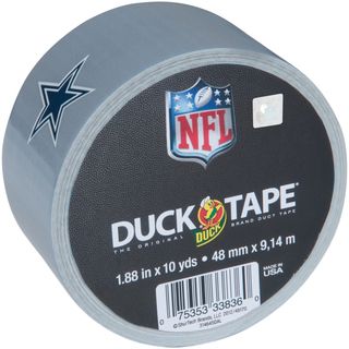 Printed Nfl Duck Tape 1.88x10yd dallas Cowboys