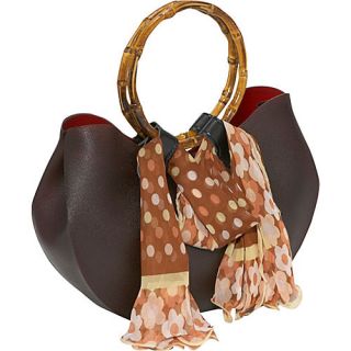 Bamboo 54 Rubber Bag With Scarf