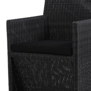 Mamagreen Vigo Arm Chair Cushion MG8205B/MG8205N Color Black Sunbrella