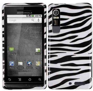 Zebra Hard Case Cover for Bell Motorola XT860 4G Cell Phones & Accessories