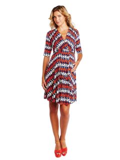 Mini Front Tie Dress by Maternal America