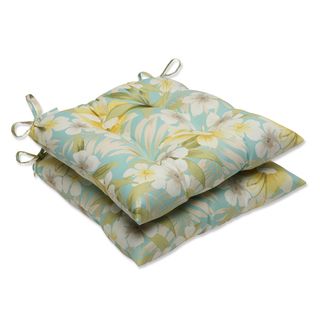Pillow Perfect Outdoor Sugar Beach Sand Wrought Iron Seat Cushion (set Of 2)