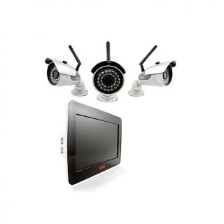 Revo All in One 10.1" Monitor with Built In 500GB DVR System and 3 Wireless Cam