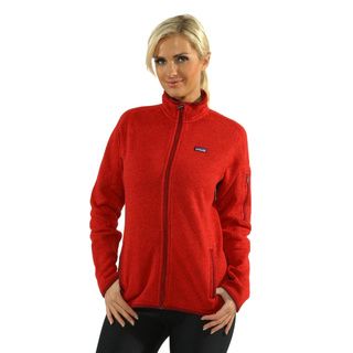 Patagonia Womens Red Delicious Better Sweater Jacket