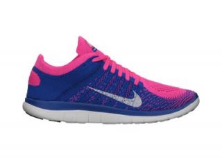 Nike Free 4.0 Flyknit Womens Running Shoes   Pink Flash