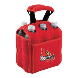 Picnic Time Six Pack Louisville Cardinals Red