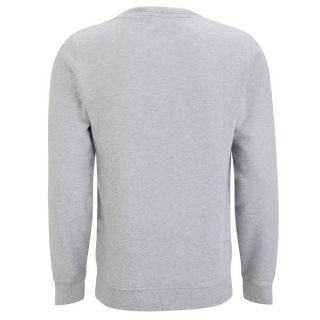 Jack & Jones Vintage Mens Access Sweatshirt   Grey      Mens Clothing