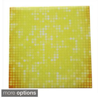 Multiple Yellow Dots Pattern Ceramic Wall Tiles (pack Of 20) (samples Available)