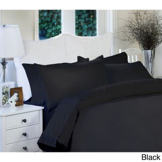 Cathay Home Inc. Ultra Soft 6 piece Sheet Set Black Size Queen