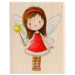 Penny Black Mounted Rubber Stamp 2.75 X3.5   Fairy Wishes