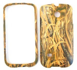 Huawei Ascend 2 M865 Camo / Camouflage Hunter Series, w/ Shedder Grass Hard Case/Cover/Faceplate/Snap On/Housing/Protector Cell Phones & Accessories