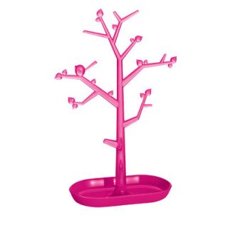 Koziol PIP Large Trinket Tree Jewelry Stand 526XX Color Pink and Transparen