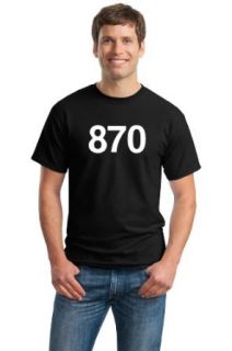 870 AREA CODE Adult Unisex T shirt / Jonesboro, West Memphis Clothing