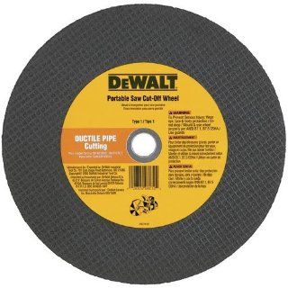 DeWALT DW8027 12" x 1/8" x 20mm Concrete/Masonry Portable Saw Cut Off Wheel   Hole Saws  