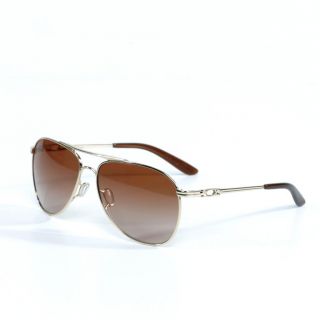 Oakley Womens Daisy Chain Sunglasses In Polished Gold With Brown Gradient Lenses