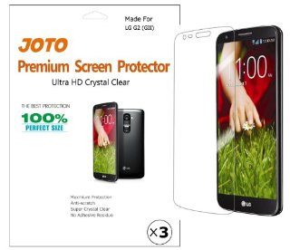 JOTO Premium Screen Protector Film HD Ultra Clear (Invisible) for LG G2 (LG Optimus G2) D802 Smartphone with Lifetime Replacement Warranty (3 Pack) JOTO Toys & Games