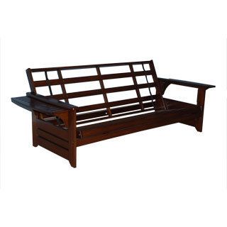 Kodiak Furniture Ali Phonics Multi flex Futon Frame In Espresso Wood (mattress Not Included) Brown Size Full