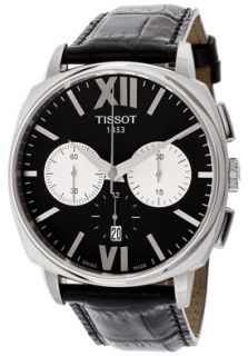 Tissot T0595271605800  Watches,Mens T Lord Automatic Chronograph Black Dial Black Genuine Leather, Chronograph Tissot Quartz Watches