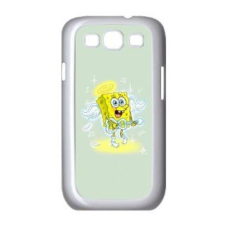 Personalized Custom Cartoon SpongeBob SquarePants Cover Case For Samsung Galaxy S3 I9300 Fitted Case S3SS82 Cell Phones & Accessories