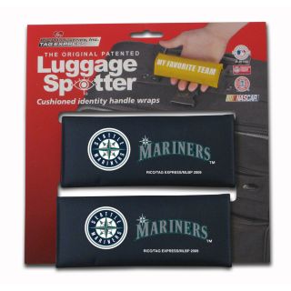 Mlb American League Seattle Mariners Original Patented Luggage Spotter (set Of 2)