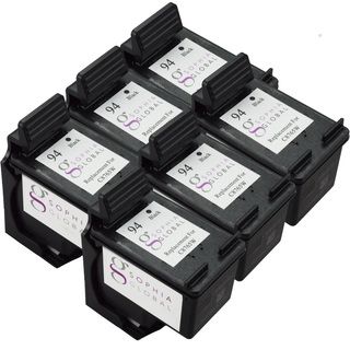 Sophia Global Remanufactured Ink Cartridge Replacement For Hp 94 (6 Black)