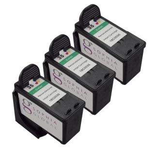Sophia Global Remanufactured Ink Cartridge Replacement For Lexmark 35 (3 Color)