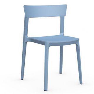 Calligaris Skin Chair CS/1391_P Finish Sky Blue