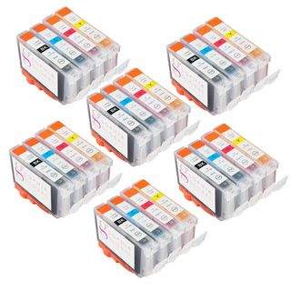Sophia Global Compatible Ink Cartridge Replacement For Canon Bci 6 (6 Black, 6 Cyan, 6 Magenta, 6 Yellow)