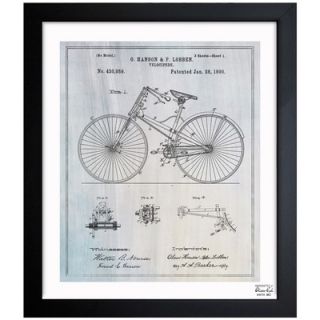 Oliver Gal Bicycle 1890 Framed Graphic Art 1B00214_15x18/1B00214_26x32 Size 