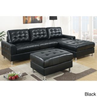 Serres Classic 2 piece Sectional Sofa With Ottoman